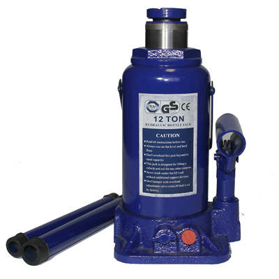 12Ton Bottle Jack - with safety valve