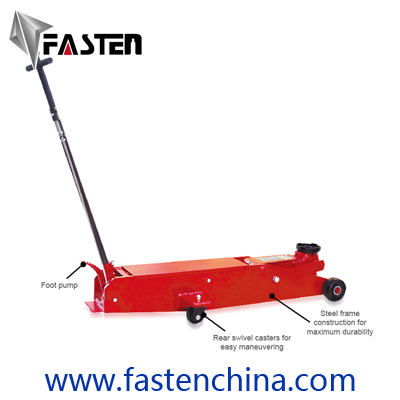 LONG HEAVY DUTY HYDRAULIC FLOOR JACK 10T